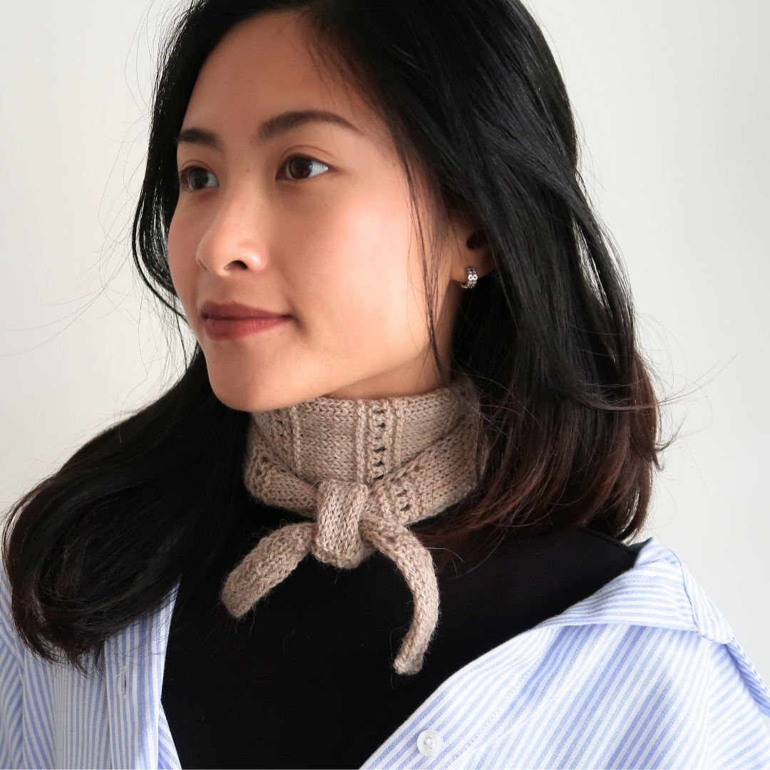 MAGGIE SCARF | Easy Knitting Pattern
