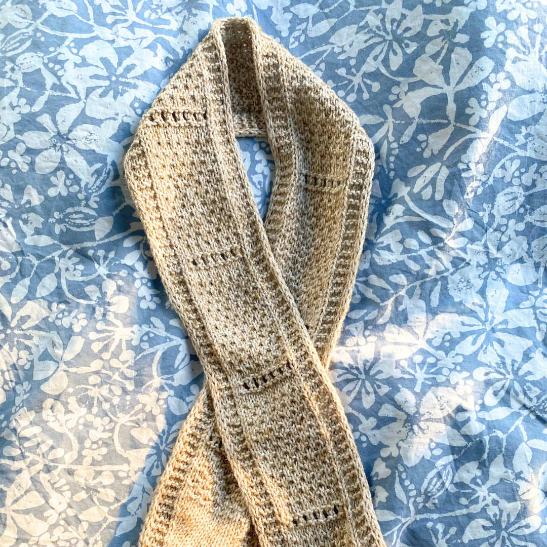 SOPHIE SCARF | Easy Knitting Pattern