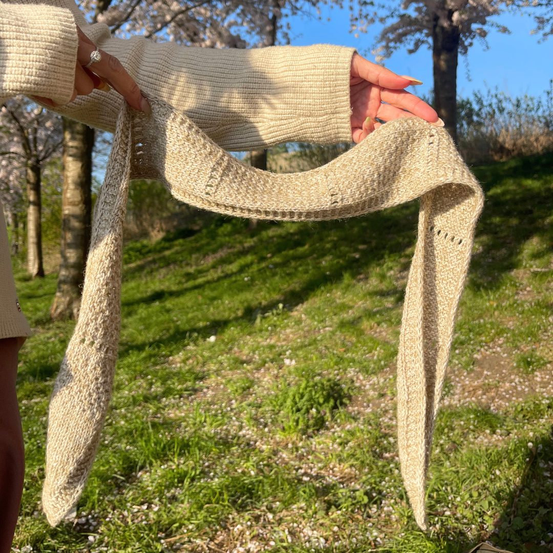 SOPHIE SCARF | Easy Knitting Pattern