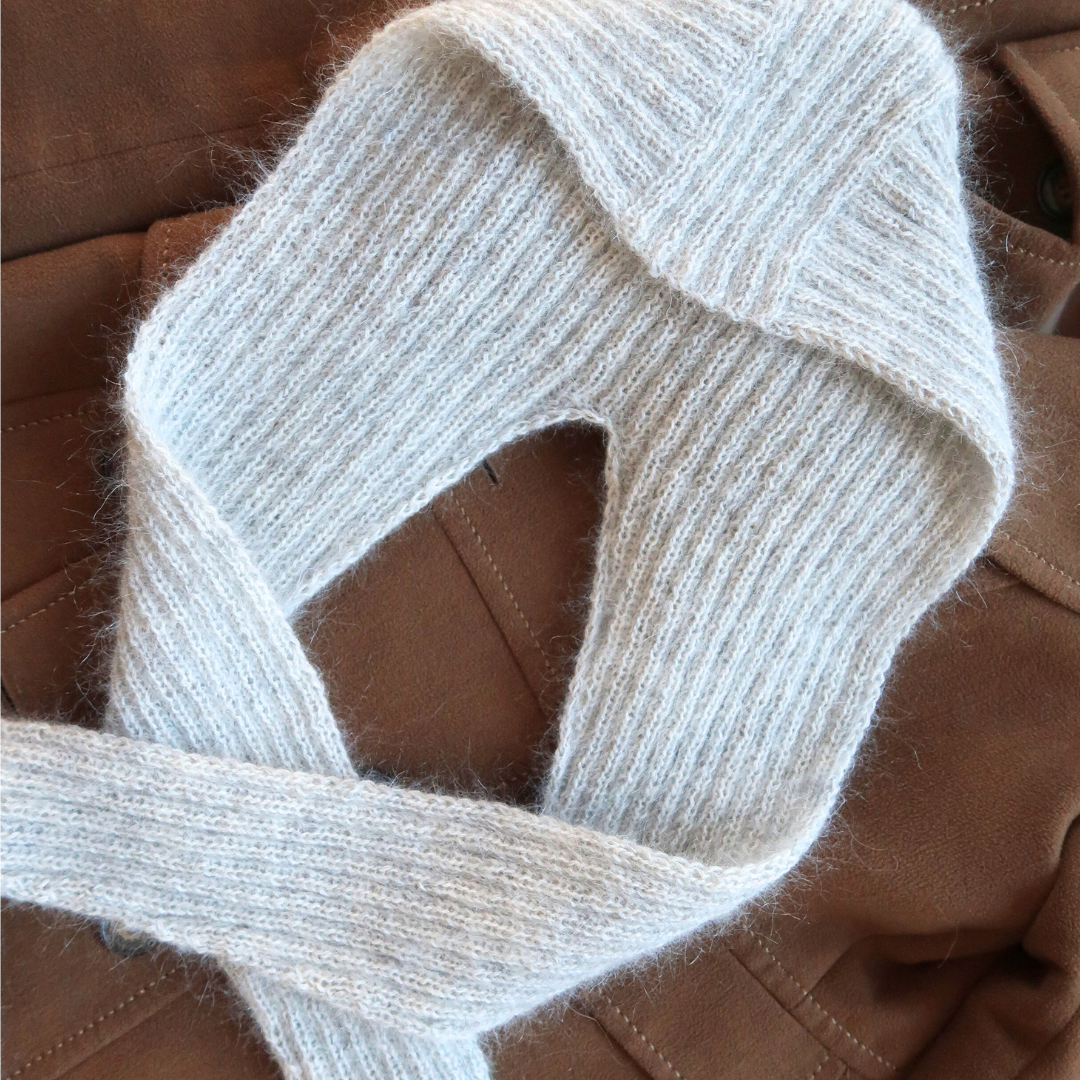 MY FAVORITE HOODED SCARF | Easy Knitting Pattern