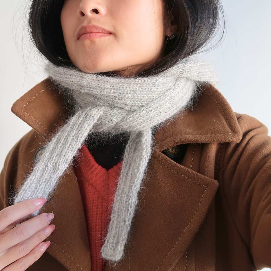 MY FAVORITE HOODED SCARF | Easy Knitting Pattern