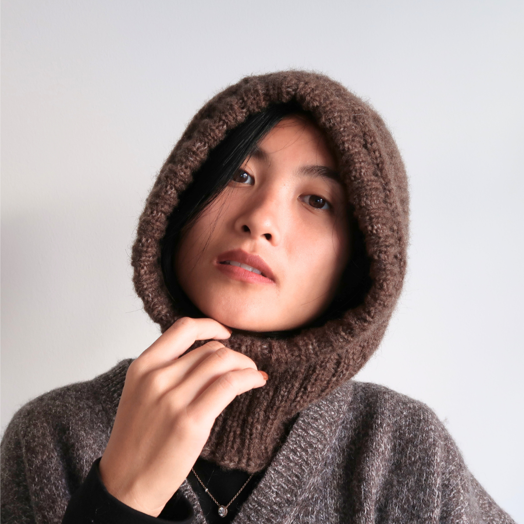 EASY WINTER HOOD | Easy Knitting Pattern