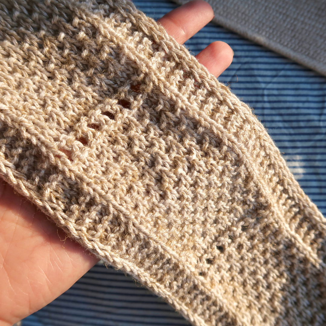 SOPHIE SCARF | Easy Knitting Pattern