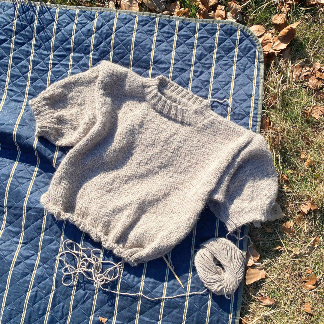 LUNA TEE | Easy Knitting Pattern