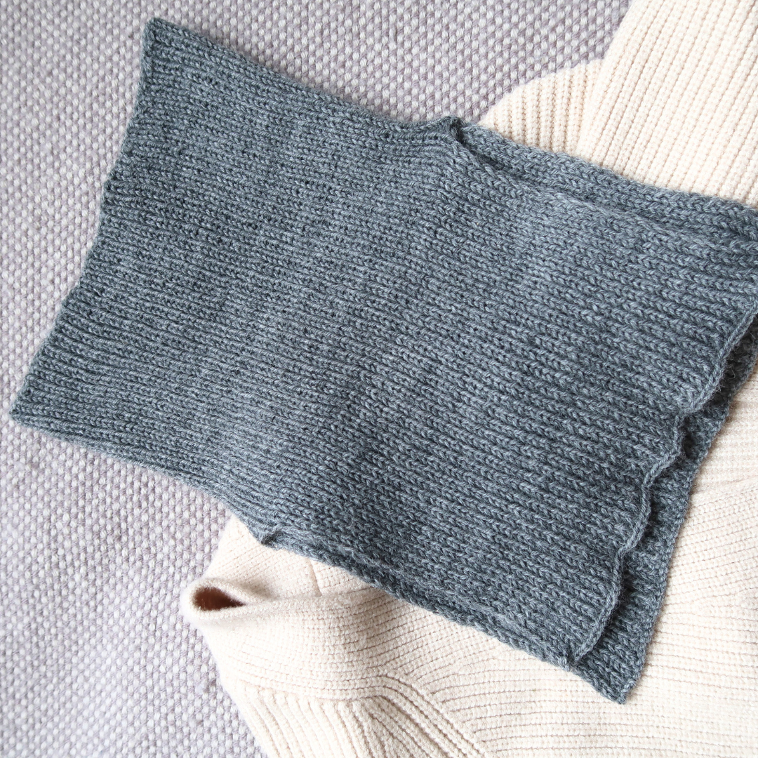 Simple NECK WARMER | Easy Knitting Pattern