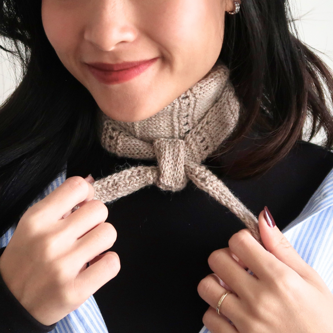 MAGGIE SCARF | Easy Knitting Pattern
