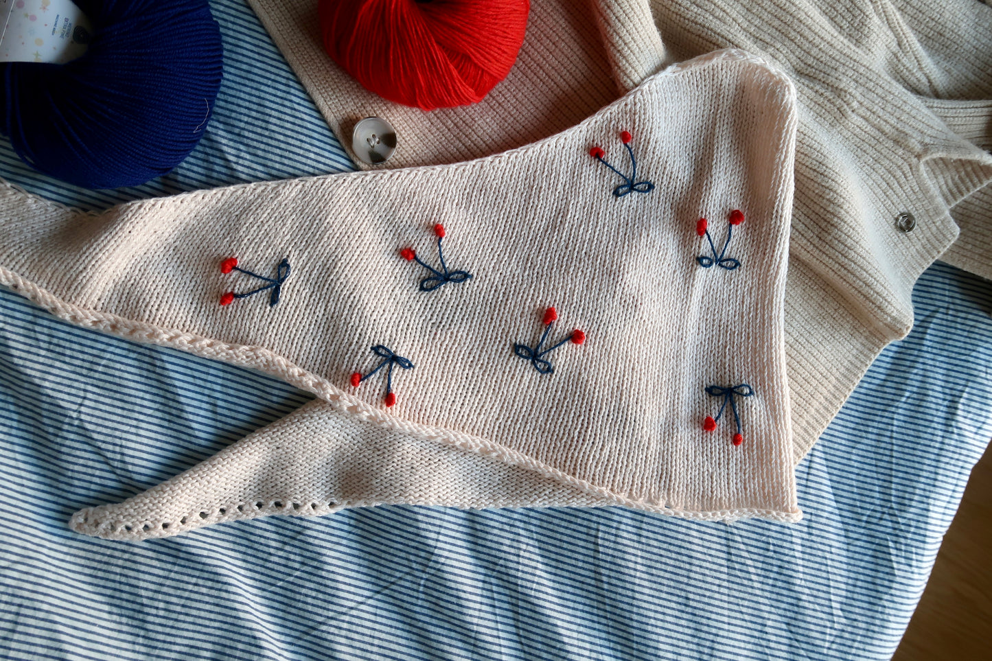 PETITE CHERRIES | Easy Knitting Pattern