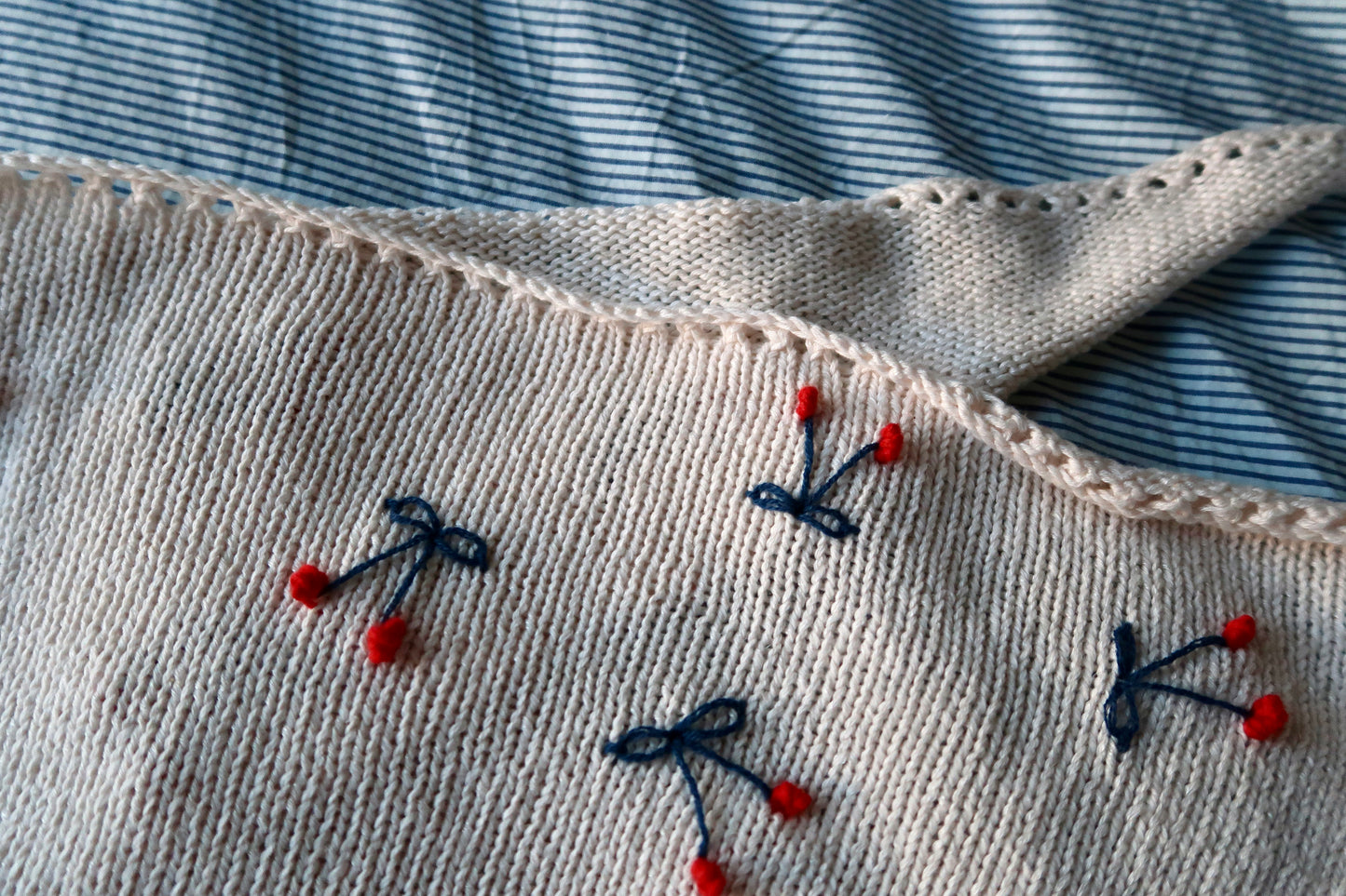 PETITE CHERRIES | Easy Knitting Pattern