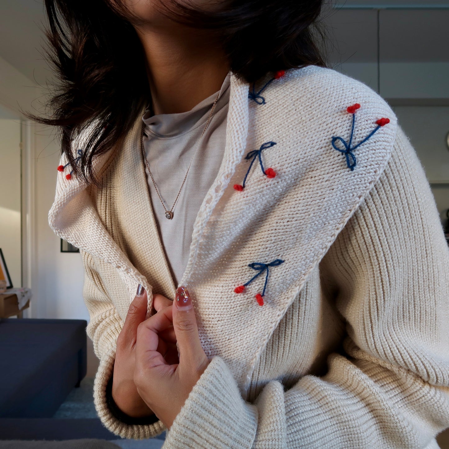 PETITE CHERRIES | Easy Knitting Pattern