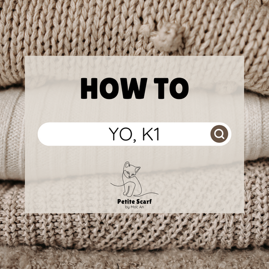 YO, K1 (Yarn Over, Knit 1)