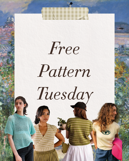 Free Pattern Tuesday #01: Summer Knit Edition ☀️