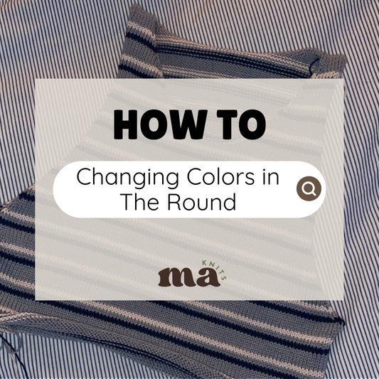 How to Change Yarn Color in the Round