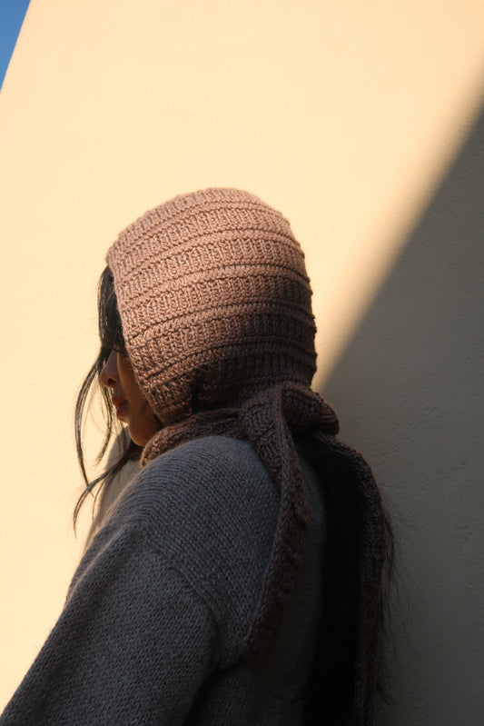 Hedge Hooded Scarf - Another easy hooded scarf for chilly days