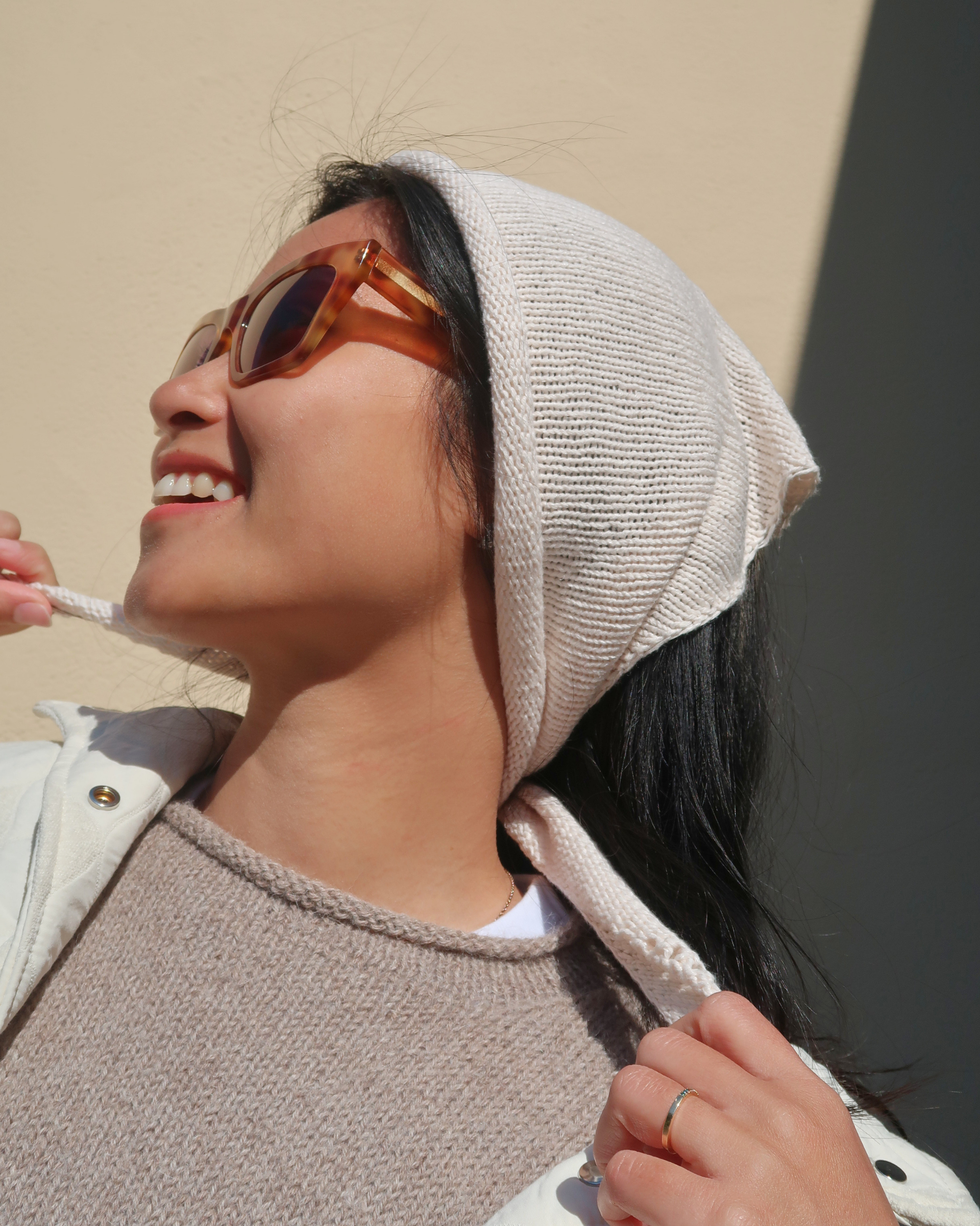 FIONA BANDANA | Easy Knitting Pattern