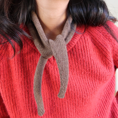 BROWNIE SCARF | Easy Knitting Pattern