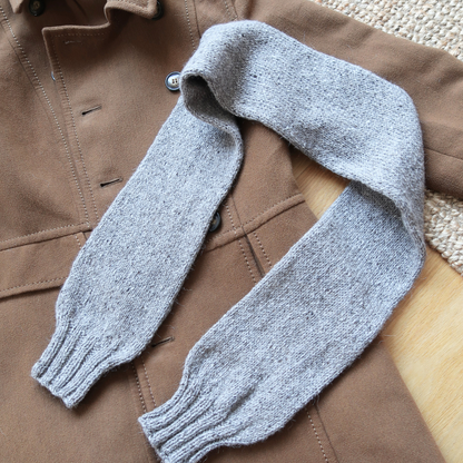 ALEX SLEEVE SCARF | Easy Knitting Pattern