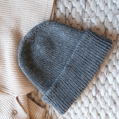 SIMPLE BEANIE | Easy Knitting Pattern