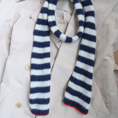 COPENHAGEN SCARF| Easy Knitting Pattern