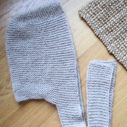 COMFY WEEKEND HOODED SCARF  | Easy Knitting Pattern