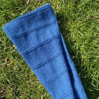 MARINE SCARF | Easy Knitting Pattern