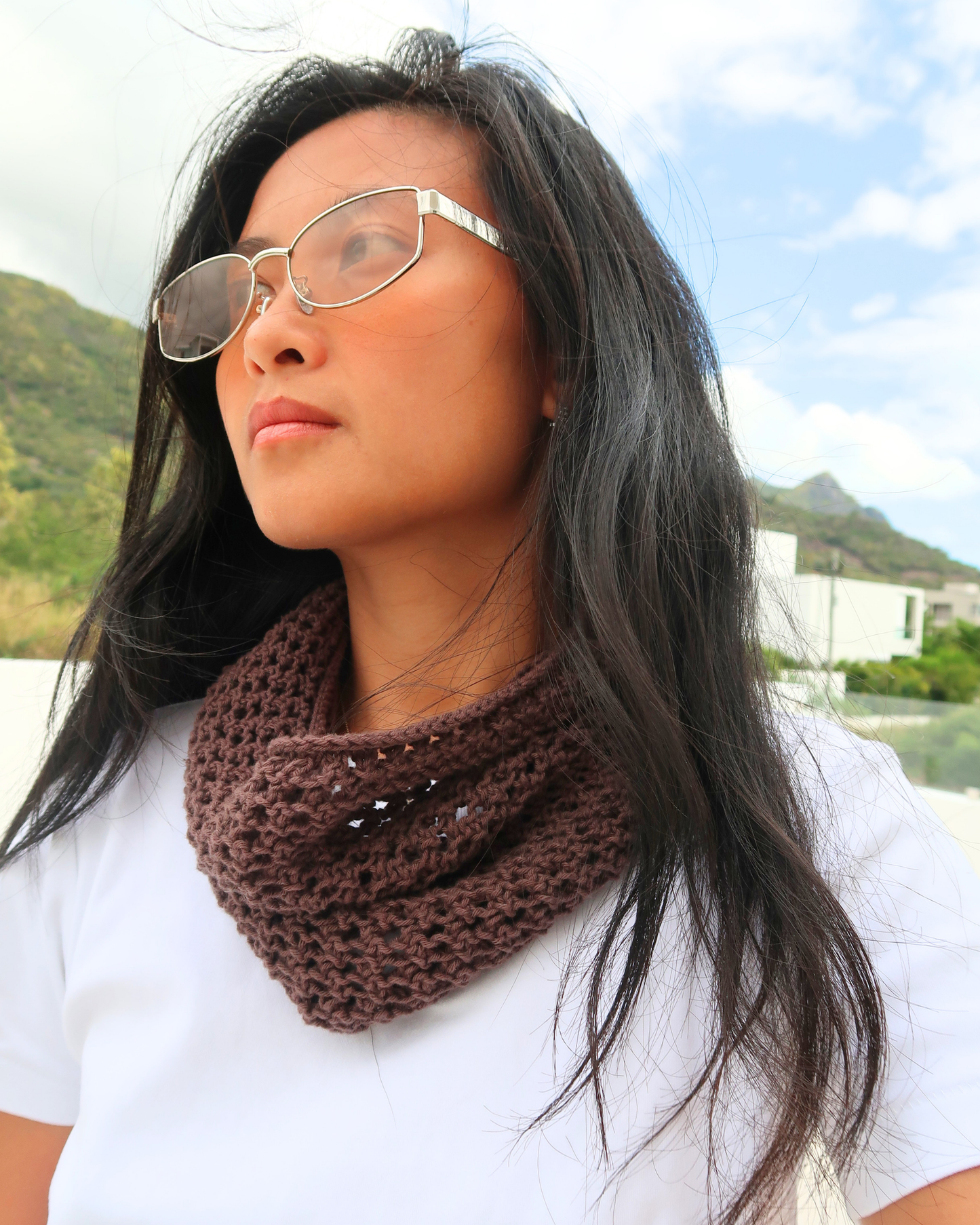 MULTI-WEAR EYELET Cowl