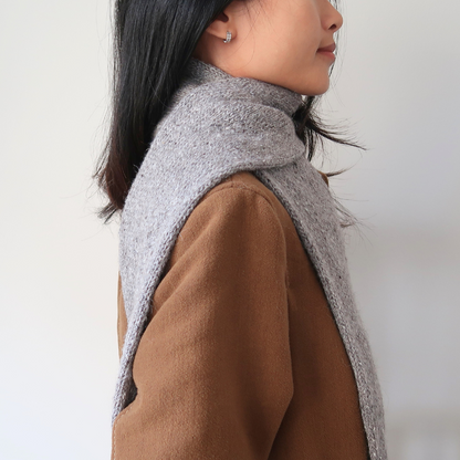 ALEX SLEEVE SCARF | Easy Knitting Pattern