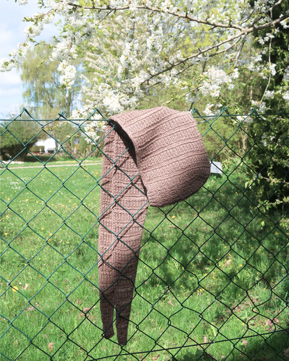 HEDGE Hooded Scarf  | Easy Knitting Pattern