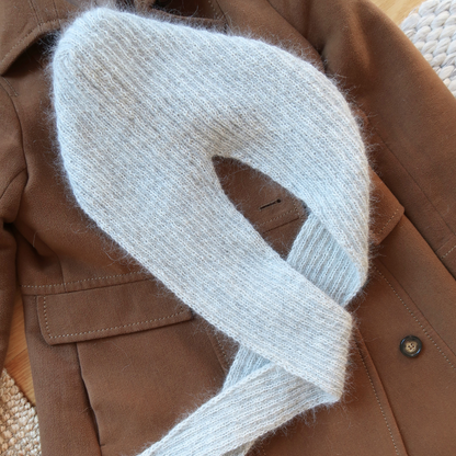 MY FAVORITE HOODED SCARF  | Easy Knitting Pattern