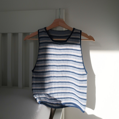 STRIPE LOVER TOP | Easy Knitting Pattern