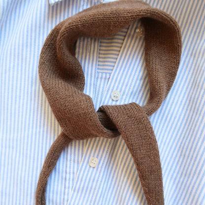 BROWNIE SCARF | Easy Knitting Pattern