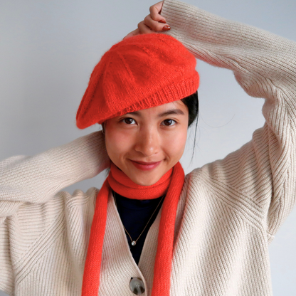CHRISTMAS BERET | Easy Knitting Pattern
