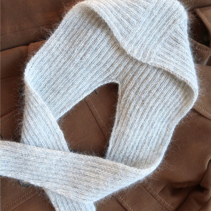 MY FAVORITE HOODED SCARF  | Easy Knitting Pattern