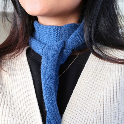 MARINE SCARF | Easy Knitting Pattern