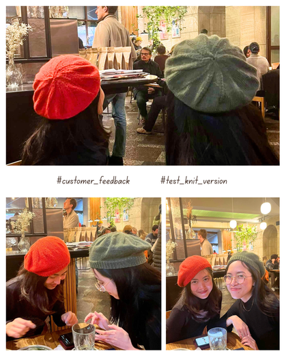 CLARA BERET | Easy Knitting Pattern