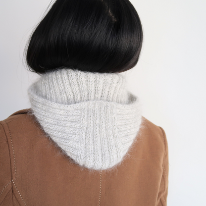 MY FAVORITE HOODED SCARF  | Easy Knitting Pattern