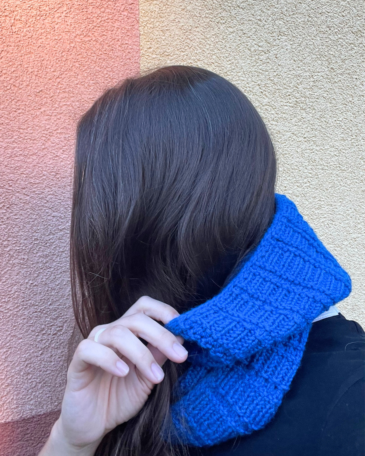 HEDGE Hooded Scarf  | Easy Knitting Pattern