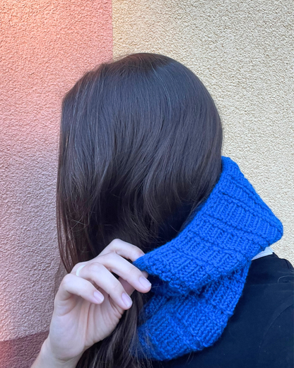 HEDGE Hooded Scarf  | Easy Knitting Pattern