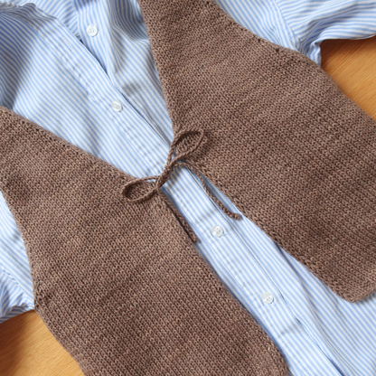CLARA VEST | Easy Knitting Pattern
