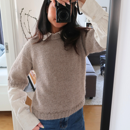 LUNA TEE | Easy Knitting Pattern