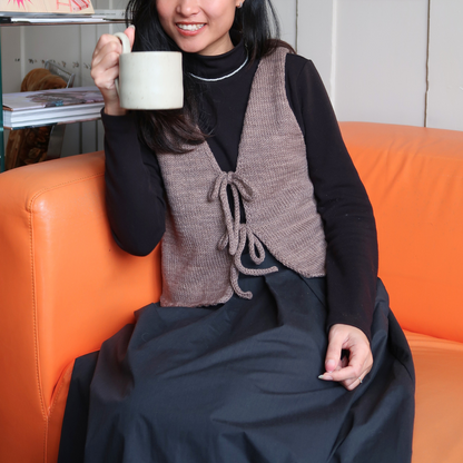 CLARA VEST | Easy Knitting Pattern
