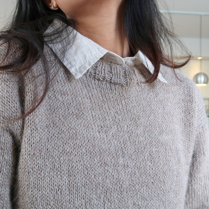 LUNA TEE | Easy Knitting Pattern