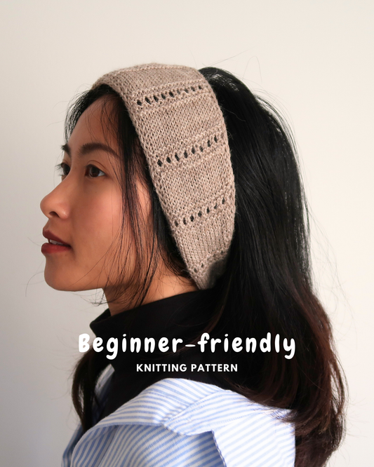MAGGIE SCARF  | Easy Knitting Pattern