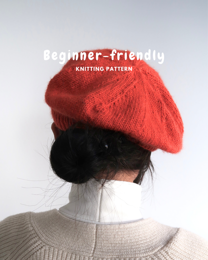 CLARA BERET | Easy Knitting Pattern