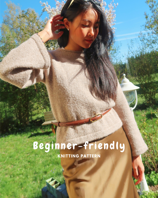 EVERYDAY PULLOVER | Easy Knitting Pattern