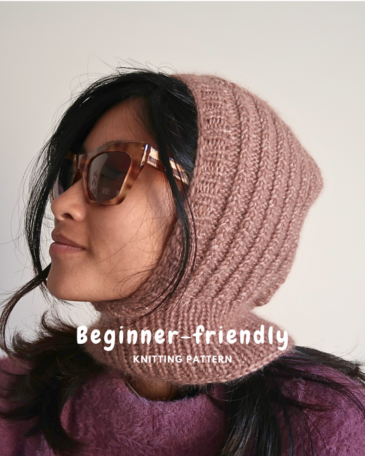THE RIDGE Balaclava  | Easy Knitting Pattern