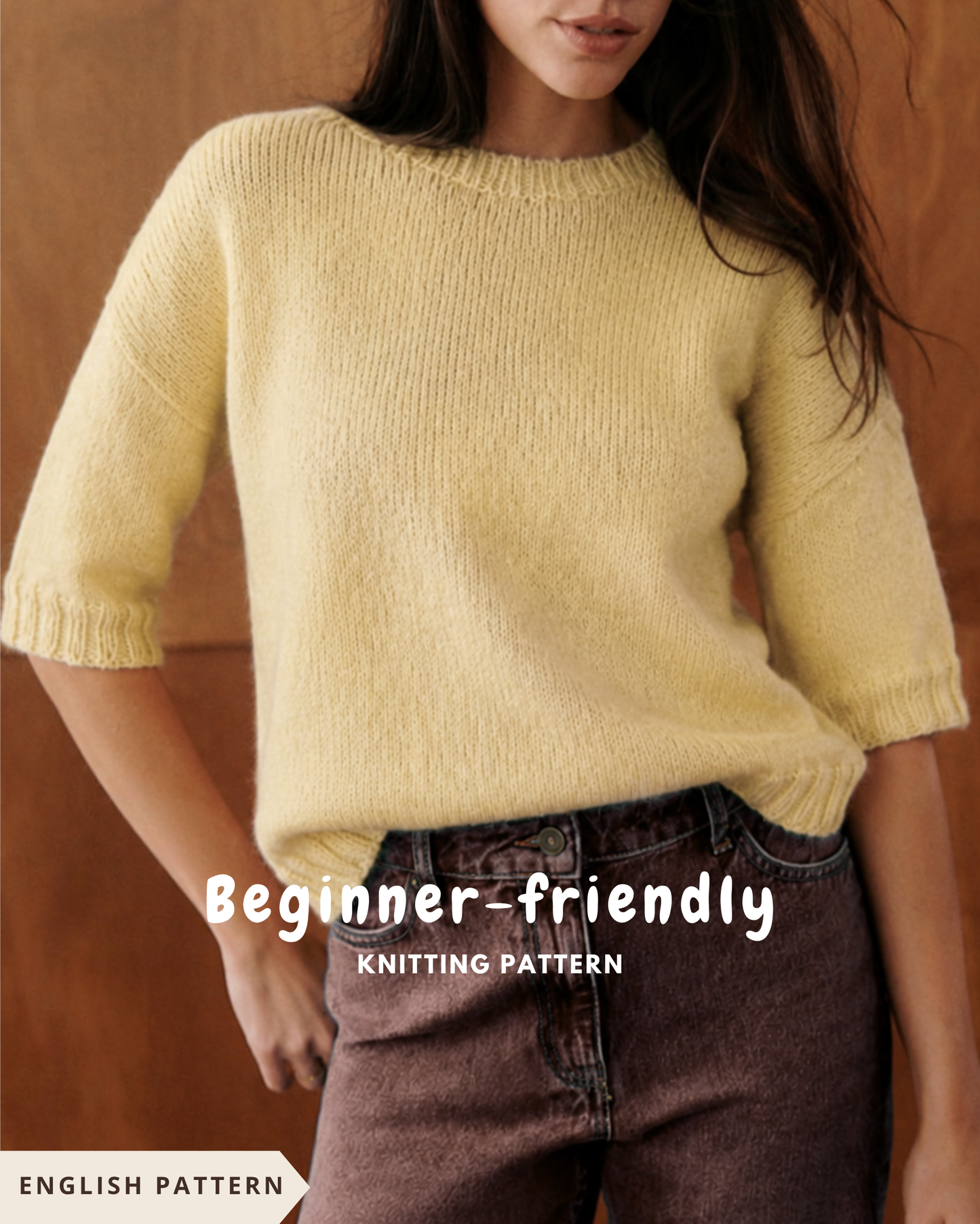 LUNA TEE | Easy Knitting Pattern