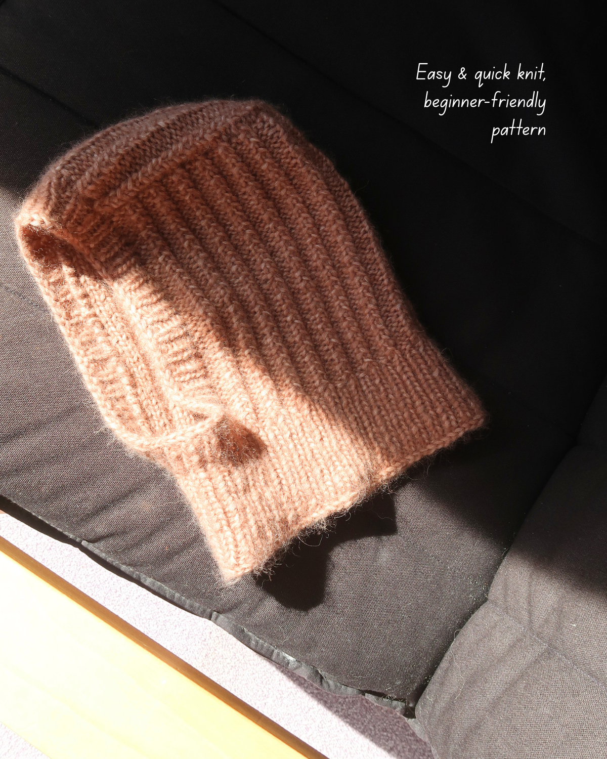 THE RIDGE Balaclava  | Easy Knitting Pattern
