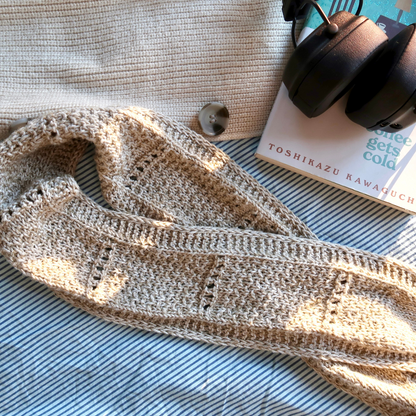 SOPHIE SCARF | Easy Knitting Pattern