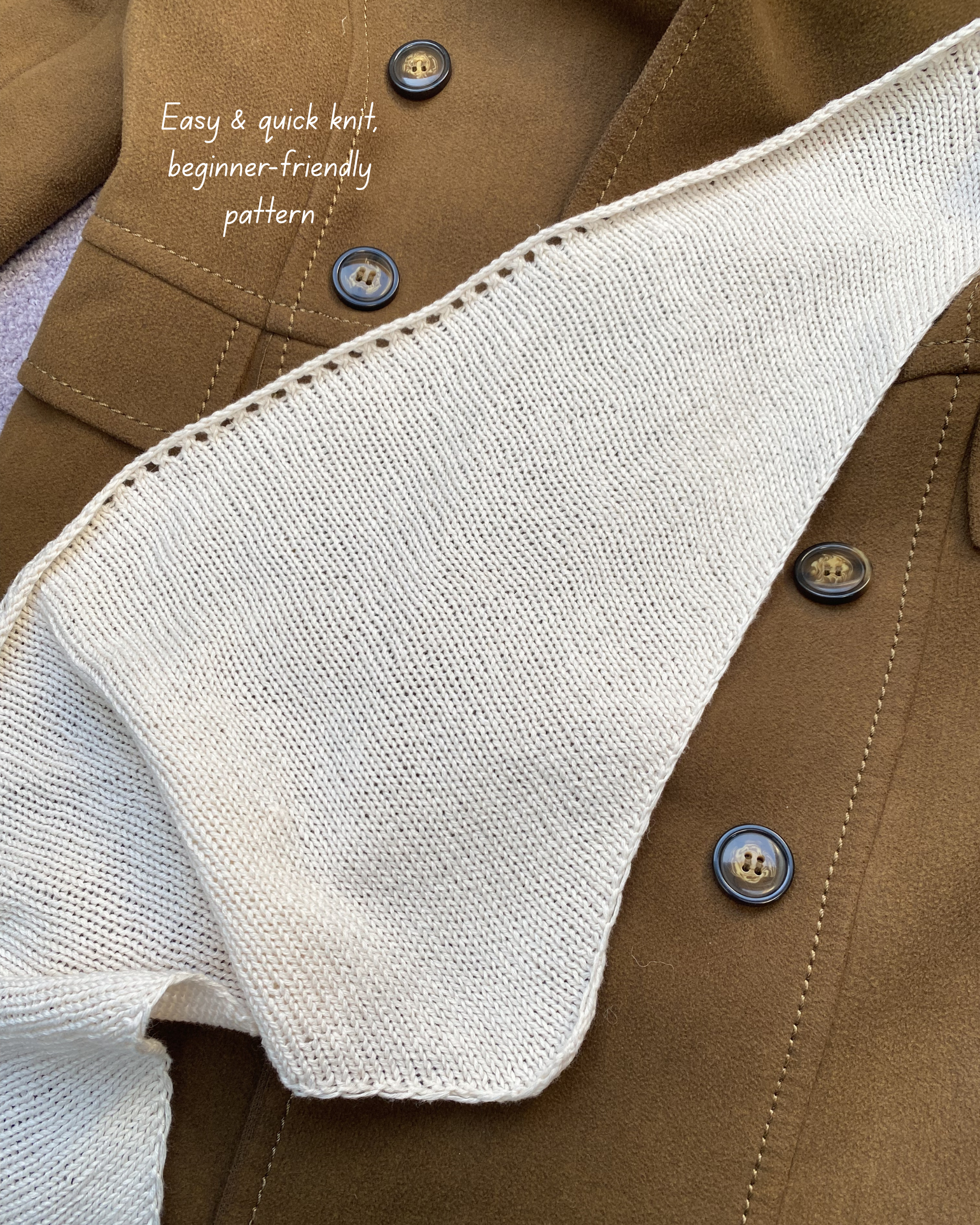 FIONA BANDANA | Easy Knitting Pattern