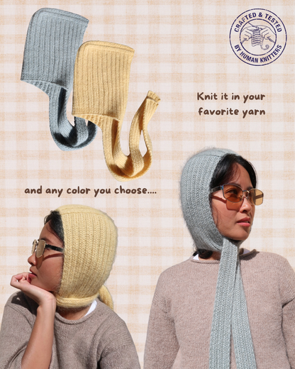 MY FAVORITE BONNET | Easy Knitting Pattern